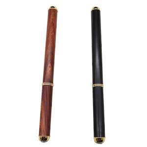 ปากกาไม้ธรรมชาติด้านบนเพชร<span class=keywords><strong>2022</strong></span>,ปากกาหมึกซึมไม้มะเกลือไม้แปลกใหม่แกะสลักด้วยมือมาใหม่ - Product Image 1