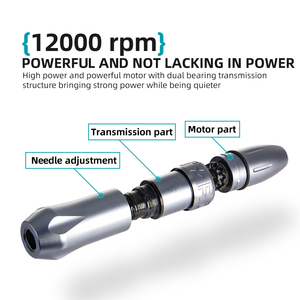 Высокое качество, оригинальный производитель, оптовая продажа, высокое качество, вращающаяся машинка для татуировки, ручка - Product Image 5