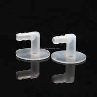 Valve à air en TPU/PVC transparente pour cerf-volant avec patch adhésif de type pour la réparation de jouets et de piscines