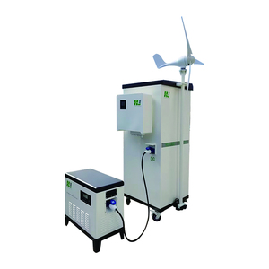 Système de production d'énergie éolienne 3 kW 5 kW 10 kW, générateur solaire résidentiel le plus efficace avec batterie au lithium pour la maison - Product Image 4