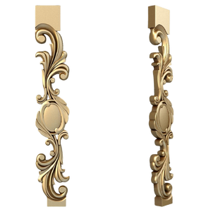 Embellecedor de azulejo de fundición de cobre de diseño personalizado al por mayor precio de fábrica accesorio de metal de construcción protección de embalaje de cartón para - Product Image 1