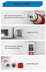 Xách tay 2 trong 1 Ph/nhiệt độ Meter cho Aquarium Cây thủy canh pH Tester Meter - Product Image 5