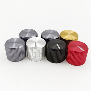 금속 전위차계 기타 효과 페달 손잡이 양극 처리 된 알루미늄 앰프 냄비 손잡이 - Product Image 3