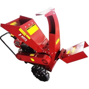 Broyeur de branches d'arbre mobile horizontal miniature professionnel à essence de 13 CV pour la foresterie - Product Image 1