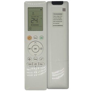 รีโมทคอนโทรลเครื่องปรับอากาศมีเดีย รุ่น RG10A(B2S)BGEF ภาษาอังกฤษ สีขาว - Product Image 2