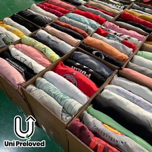 Sudadera con Capucha de Marca F8 Usada, Venta al por Mayor, <span class=keywords><strong>Barata</strong></span>, Deportiva, Informal, de Calle, <span class=keywords><strong>Ropa</strong></span> de Segunda Mano, Estilos Populares - Product Image 4