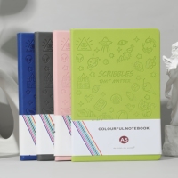 Carnet de notes personnalisé DEPAI pour le bureau et l'école, couverture rigide, journal d'écriture, cadeau, papier Zhejiang, format A5, en cuir PU, 96 pages