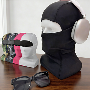 Pasamontañas Deportivo Blanco Personalizado 2025 de Moda para Esquí y Ciclismo, de Cobertura Completa, con un Solo Orificio, Transpirable, Impermeable y Cortavientos de Malla para Ciclismo - Product Image 6