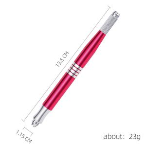 Pluma de tatuaje Manual, máquina de maquillaje permanente, Pluma de Microblading para tatuaje de labios y tatuaje de cejas, pluma <span class=keywords><strong>Tebori</strong></span> para pinceladas de cejas - Product Image 6