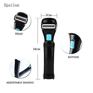 Epsilon - Maquinilla de Afeitar Eléctrica de Mango Largo para Espalda y Cuerpo, Cuchillas de Afeitar, Depiladora, Rasuradora para Vello Corporal y de Espalda - Product Image 3