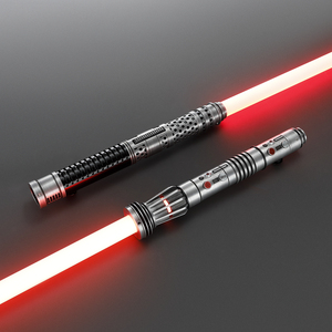 Sabre laser Nexussabers <span class=keywords><strong>Darth</strong></span> <span class=keywords><strong>Maul</strong></span> avec poignée métallique, vente directe usine, Force FX, pour duels intenses, verrouillage FOC, pour <span class=keywords><strong>Star</strong></span> <span class=keywords><strong>Wars</strong></span> - Product Image 3