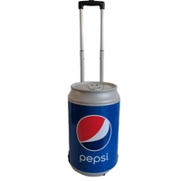 Glacière en forme de bidon de 5 gallons, personnalisée en usine, pour bière, vin, glace, avec chariot à roulettes
