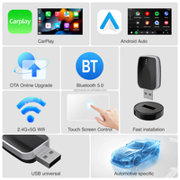 JMC USB inalámbrico CarPlay Dongle compatible con WIFI BT Google Map Control de voz fácil de instalar