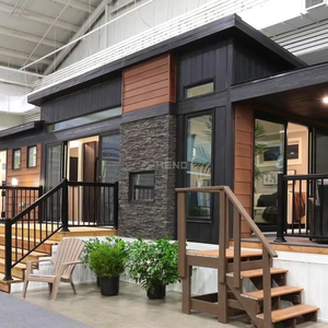 Maison préfabriquée en acier, cabane en bois, hôtel préfabriqué, conteneur pour bureau, villa ou kiosque - Product Image 5