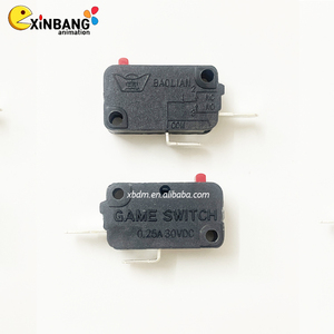 Vendita di microinterruttore a <span class=keywords><strong>2</strong></span> pin con punto di contatto argento di alta qualità per pulsanti arcade. - Product Image 6