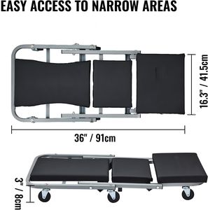Siège de mécanicien pour garage/atelier Creeper Z - Product Image 4