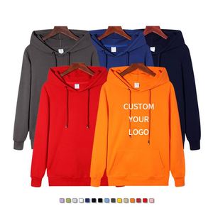 Sweat à capuche et survêtement unisexe en coton vierge, personnalisable avec logo imprimé, broderie, molleton épais, style décontracté de luxe, pour homme, automne, vente en gros - Product Image 4