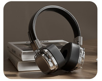 Nouveau Casque Audio Stéréo Supra-Auriculaire Rétro Classique DJ Studio 2024 V 5.3 Sans Fil, Musique de Qualité pour Téléphone Mobile et Voyage, Certifié ROHS