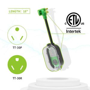 Protector de Sobretensión para RV de <span class=keywords><strong>30</strong></span> Amperios con Indicador LED de Polaridad Inversa, Probador de Voltaje para Autocaravana NEMA TT-<span class=keywords><strong>30</strong></span> - Product Image 2