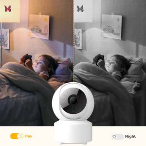 BESDER – caméra de sécurité CCTV sans fil 1080P, babyphone vidéo, Zoom x4, Surveillance intérieure de la maison, Wifi, caméra intelligente - Product Image 6