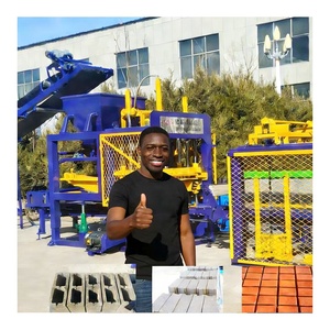 Machine à blocs de béton automatique Qt4-<span class=keywords><strong>15</strong></span>, machine de fabrication de parpaings automatique - Product Image 3