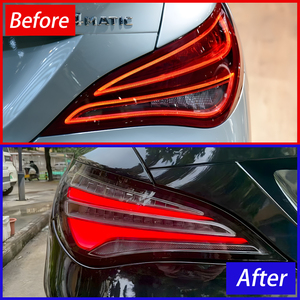 Mise à niveau des feux arrière LED 100W pour Benz <span class=keywords><strong>CLA</strong></span> 2014-2019 W117 C117 New 6500K Brake Turn Signal Rear Back Lamps 12V Auto Tool - Product Image 6