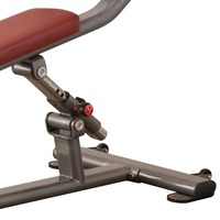 Banc de musculation inclinable réglable ASM-E1032, banc abdominal réglable commercial, équipement d'exercice abdominal en métal