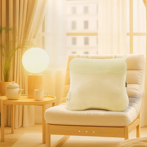 Hoogwaardig op maat gemaakt gekleurd modern design multifunctioneel massagekussen met dubbelzijdige verwarming voor pijnverlichting - Product Image 2