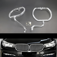 Lampu LED DRL Grosir, Strip Pemandu Cahaya Angel Eye, Cincin Perbaikan Chip Lampu Depan untuk BMW Seri 7 G11 G12 12V 100% Teruji, Pengganti
