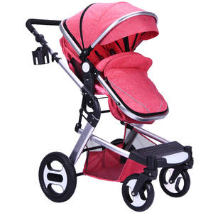 Poussettes de luxe pour bébés, voitures, landaus, trotteur, poussette, carito, landau avec siège de voiture, 3 en 1, combo wagon - Product Image 2