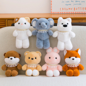 Portachiavi Personalizzato con Orsacchiotto Seduto in Peluche, Design Ricamato, Imbottitura in Cotone PP, Orecchie Mobili, Colori Personalizzabili - Product Image 1
