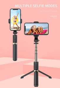 Palo de Selfie Multifuncional de Metal con LED, Ligero, de Aluminio, Extensible y Telescópico para Viajes Q03 - Product Image 4