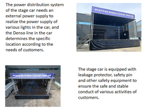 Scène de concert extérieure sur semi-remorque S425 avec déploiement en 30 minutes et conception structurelle robuste - Product Image 6