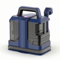 Aspirateur vertical cyclonique portable sans sac pour tapis, nettoyage humide et sec, idéal pour hôtels, voitures, maisons, canapés et nettoyage des taches sur tapis.