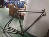 Cadre de Vélo en Titane 700C Gr9 Ti3al2.5v de Haute Qualité, Prix Usine, Fabrication Chinoise – Cadre de Vélo de Route/Gravel en Titane