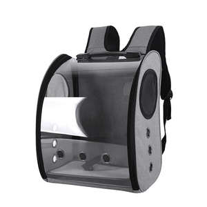 Mochila Transportadora para Aves y Loros, Jaula de Viaje de Acrílico Transparente con Soporte para Perchas, Transpirable, Ventilada, Portátil, para Senderismo al Aire Libre - Product Image 6