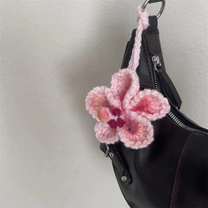 กระจกมองหลังชายหาดอุปกรณ์แขวนรถโครเชต์เป็นของขวัญสำหรับกระเป๋าผู้หญิงอุปกรณ์ตกแต่งรถ - Product Image 6