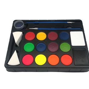 <span class=keywords><strong>FDA</strong></span> وافق غير سامة 14 الألوان لوحة رسم على الوجه مجموعات للأطفال - Product Image 2