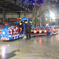 Prix d'usine Kids Amusement Rides Electric Mall Train Mini Trackless Train à vendre