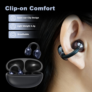 Apparecchi Acustici Digitali Ricaricabili a Clip per Orecchio, 16 Canali, Suono Super Chiaro, Riduzione del Rumore, per Perdita Uditiva Lieve e Moderata per Anziani - Product Image 3