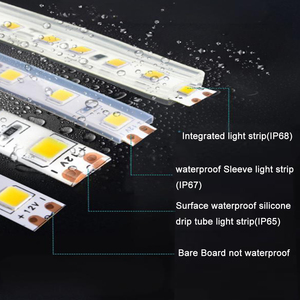 Tùy chỉnh 2835 LED Strip 220V 120LED 8 mét 30 mét đóng gói linh hoạt LED Tape Ribbon dải ánh sáng IP67" - Product Image 3