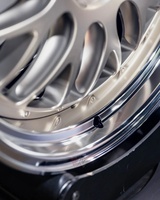 Jantes en alliage d'aluminium forgé sur mesure en deux parties, à profil profond, 5x114.3 5x120, 18 20 22 pouces pour Dodge Challenger Charger Ram 1500