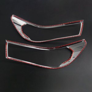 Copertura Cromata in ABS per Fari Anteriori Toyota Hilux Revo <span class=keywords><strong>Rocco</strong></span> 2016-2019, Accessori Esterni per Pickup - Product Image 3