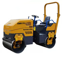 Rouleau compresseur vibrant à double tambour XMR170, poids opérationnel 1680 kg, largeur de compactage 1000 mm, moteur diesel 28,5 kW