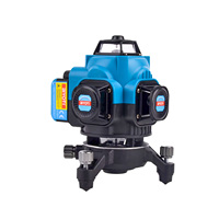 Niveau laser rotatif vert de qualité industrielle haute précision BIYOTI 4D 3 points, niveau électronique auto-nivelant BYT-LL4DT