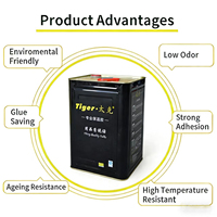 Colle Résine Écologique Haute Viscosité Tiger A1 – Adhésif Thermique Isolant pour Conduits de Climatisation Centrale