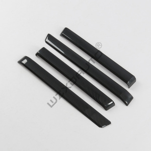 WZXD Carbon Fiber Cover Interior Trim Kit Power <b>Window</b> Switches Door Trim Cup Holder Covers for - Product Image 3
