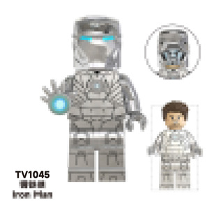 Hot Selling DIY Building Block Anime Hero Resin Character <strong>Toys</strong> Cute Action Figure Collectible <strong>Bricks</strong> Made for Durable Plastic - Product Image 2