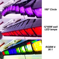 12*60w RGBW 4in1 Led Moving Light Dj Stage Equipment Volero Wave Led Moving bar