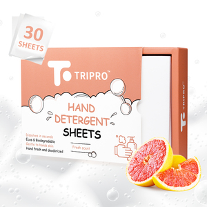 Thiết kế mới thân thiện với môi xà phòng Sheets đối với tay biodegrad có thể giấy tay xà phòng Sheets - Product Image 1